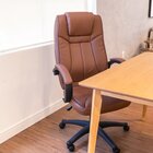 Cadeira De Escritório Presidente Córdoba Marrom