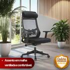 Cadeira De Escritório Presidente Core - Preta - 4 Cadeiras