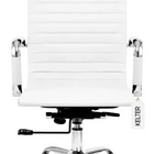 Cadeira De Escritório Presidente Eames Branca