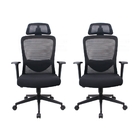 Cadeira De Escritório Presidente Elite - Preta - 2 Cadeiras
