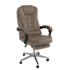 Cadeira De Escritorio Presidente Ergonomica Apoio Para Pés -