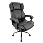 Cadeira De Escritório Presidente Ergonômica C600 Preta Propos