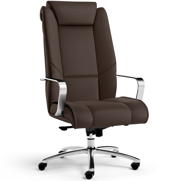 Cadeira De Escritório Presidente Executiva New Onix F02 Tecid