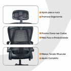 Cadeira De Escritório Presidente Executiva Oficial Legacy - P