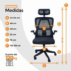 Cadeira De Escritório Presidente Executiva Oficial Legacy - P