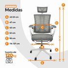 Cadeira De Escritório Presidente Executiva Oficial Paris - Ci