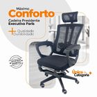 Cadeira De Escritório Presidente Executiva Oficial Paris - Pr
