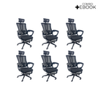 Cadeira De Escritório Presidente Executiva Oficial Paris - Pr