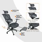 Cadeira De Escritório Presidente Executiva Oficial Titan - Ci