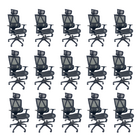 Cadeira De Escritório Presidente Executiva Oficial Titan - Pr