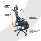 Cadeira De Escritório Presidente Executiva Oficial Titan - Pr