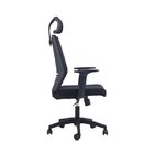 Cadeira De Escritório Presidente Giratória Com Apoia Cabeça O