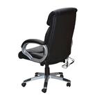 Cadeira De Escritório Presidente Giratória Com Massageador Qu