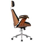 Cadeira De Escritório Presidente Giratória Com Regulagem De A