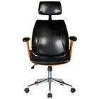 Cadeira De Escritório Presidente Giratória Com Regulagem De A