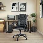 Cadeira De Escritório Presidente Giratória Com Relax Clark Pr