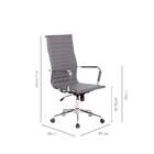 Cadeira De Escritório Presidente Giratória Com Relax New Best