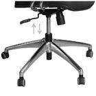 Cadeira De Escritório Presidente Giratória Cromada