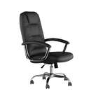 Cadeira De Escritório Presidente Giratória Leiden Preta