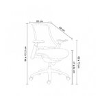 Cadeira De Escritório Presidente Giratória Office Soria Nr17