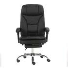 Cadeira De Escritório Presidente Giratória Reclinável Manches