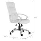 Cadeira De Escritório Presidente Giratória Skyscraper Plus Br