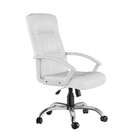 Cadeira De Escritório Presidente Giratória Work Plus Branca