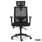 Cadeira De Escritório Presidente Moob Armênia Ergonômica Gira
