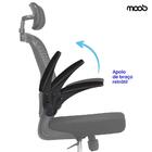 Cadeira De Escritório Presidente Moob Veneza Giratória Ergonô