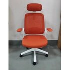 Cadeira De Escritorio Presidente Nr17  Astra Branca/laranja