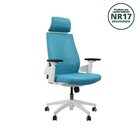 Cadeira De Escritório Presidente Nr17  Helene Special Branca/