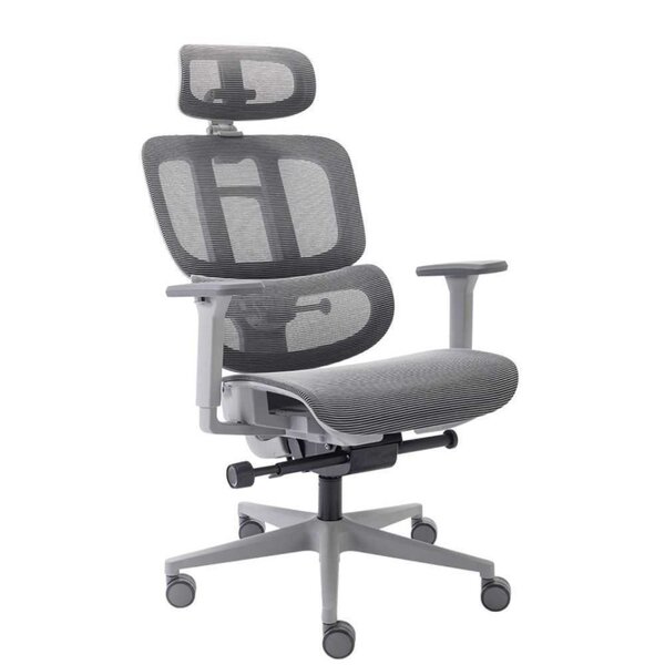 Cadeira De Escritório Presidente Nr17  Sophy (full Mesh) Cinza