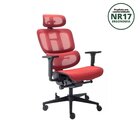 Cadeira De Escritório Presidente Nr17  Sophy (full Mesh) Verm