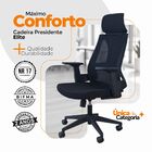 Cadeira De Escritório Presidente Oficial Elite - 1