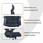 Cadeira De Escritório Presidente Oficial Elite - 1