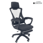 Cadeira De Escritório Presidente Oficial Supreme - Preto - 1