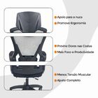 Cadeira De Escritório Presidente Oficial Supreme - Preto - 1