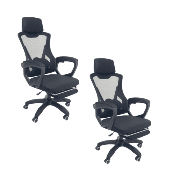 Cadeira De Escritório Presidente Oficial Supreme - Preto - 2