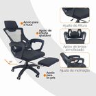 Cadeira De Escritório Presidente Oficial Supreme - Preto - 2