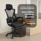 Cadeira De Escritório Presidente Oficial Supreme - Preto - 3