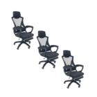 Cadeira De Escritório Presidente Oficial Supreme - Preto - 3