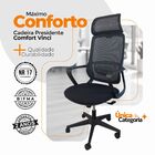 Cadeira De Escritório Presidente Oficial Vinci Apoio - 4 - Vi