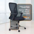 Cadeira De Escritório Presidente Oficial Work - 15 - Sem Apoio