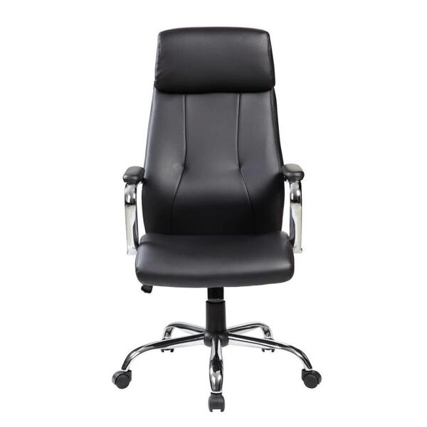 Cadeira De Escritório Presidente Pelegrin Em Couro Pu Pel-902