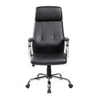 Cadeira De Escritório Presidente Pelegrin Em Couro Pu Pel-902