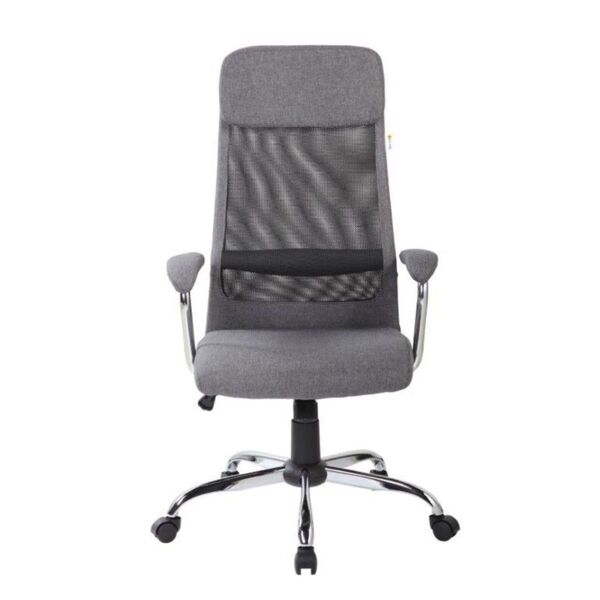 Cadeira De Escritório Presidente Pelegrin Pel-9025 Cinza