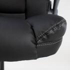 Cadeira De Escritório Presidente Preta Healer Franklin Com Re