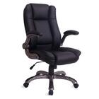 Cadeira De Escritório Presidente Preta Healer Franklin Com Re