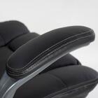 Cadeira De Escritório Presidente Preta Healer Franklin Com Re