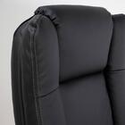 Cadeira De Escritório Presidente Preta Healer Franklin Com Re